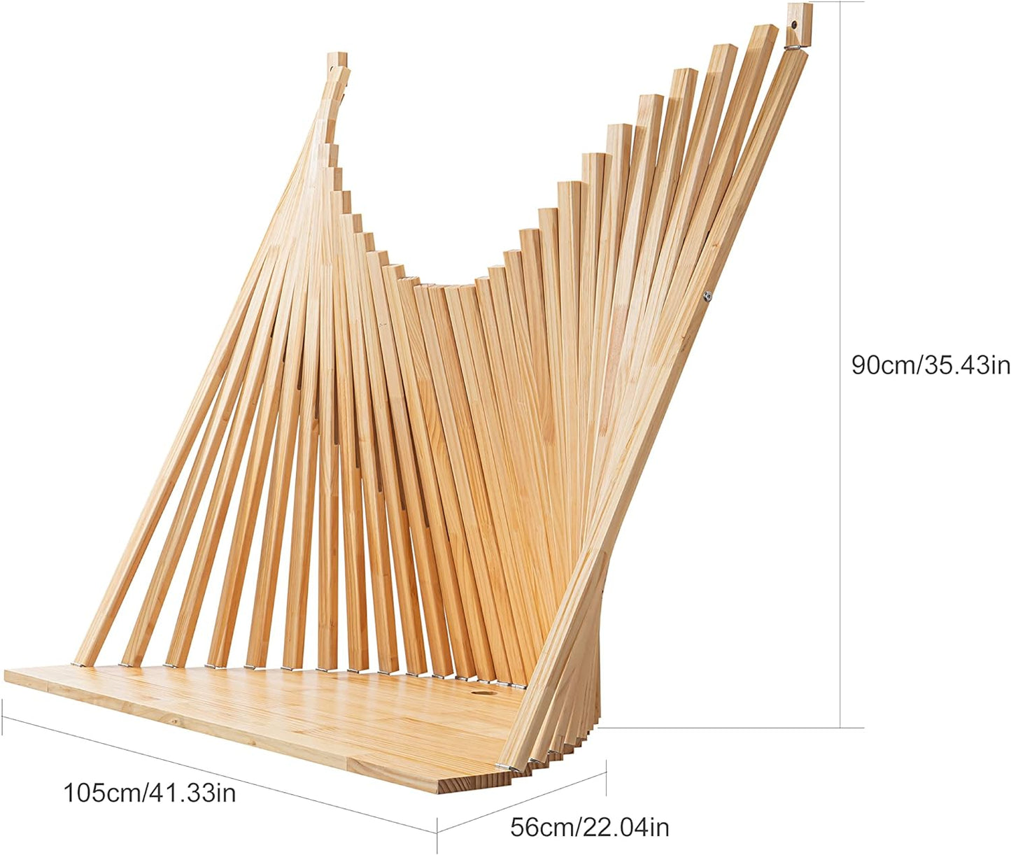 Foldable Wall Table: Maximize Space, Embrace Nature