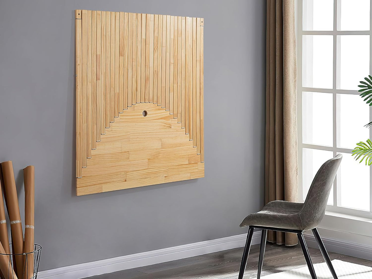 Foldable Wall Table: Maximize Space, Embrace Nature